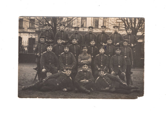 Ansichtskarte / Foto Gruppenbild Soldaten - Bremen