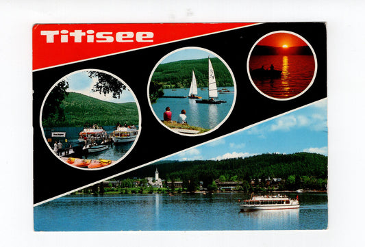 Ansichtskarte Titisee-Neustadt / Bootsverleih-Rundfahrten Winterhalder