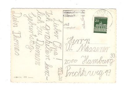 Ansichtskarte Glückwünsche / Glückwunsch zum Geburtstag / L1-57