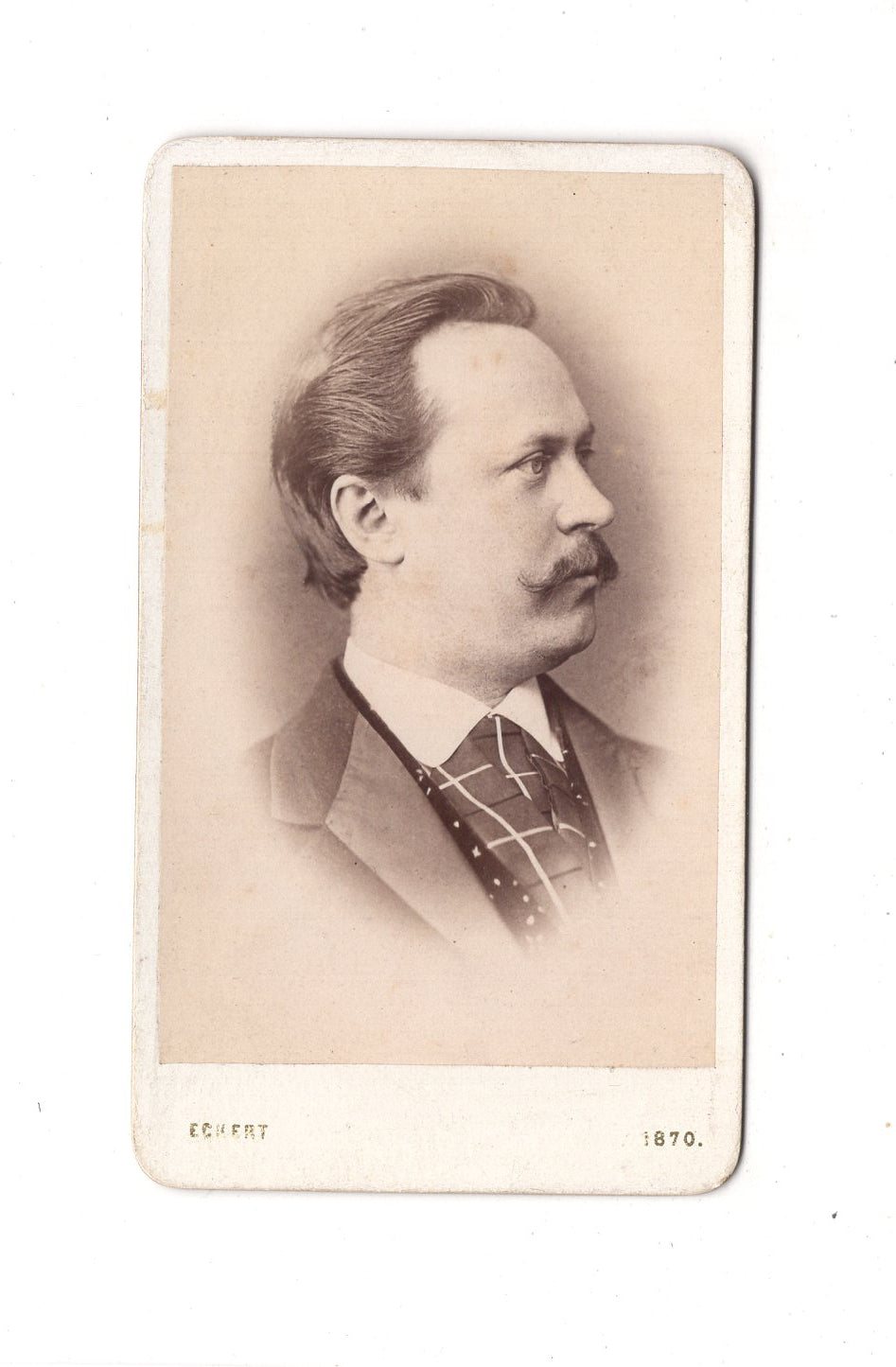 Fotografie Herrenportrait - Prague Prag 1870er / CDV C1-22