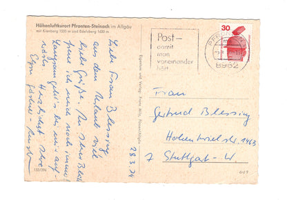 Ansichtskarte Pfronten-Steinach im Allgäu / H1-56