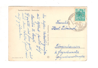 Ansichtskarte Seebad Ahlbeck / Seebrücke / J1-67
