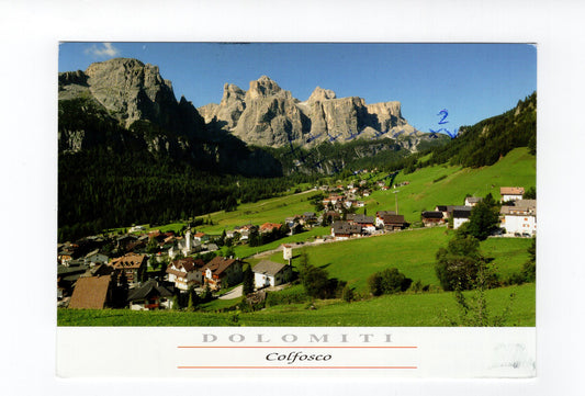 Ansichtskarte Dolomiten / Colfosco / Südtirol / Italien