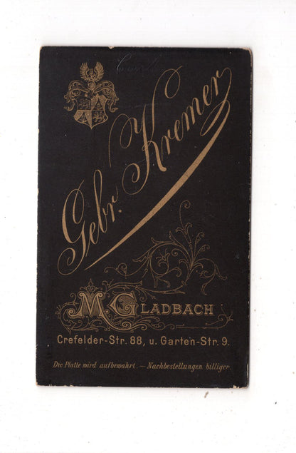 Fotografie Schönes Kinderbild / Baby - Mönchengladbach 1880er / CDV N1-10