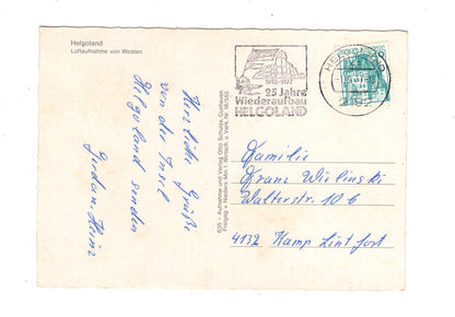 Ansichtskarte Nordseeinsel Helgoland / Luftaufnahme / L1-67