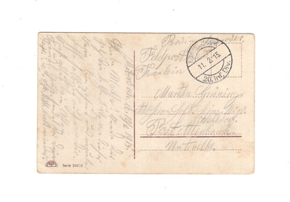 Ansichtskarte / Feldpost / Patriotische Karte - 1915