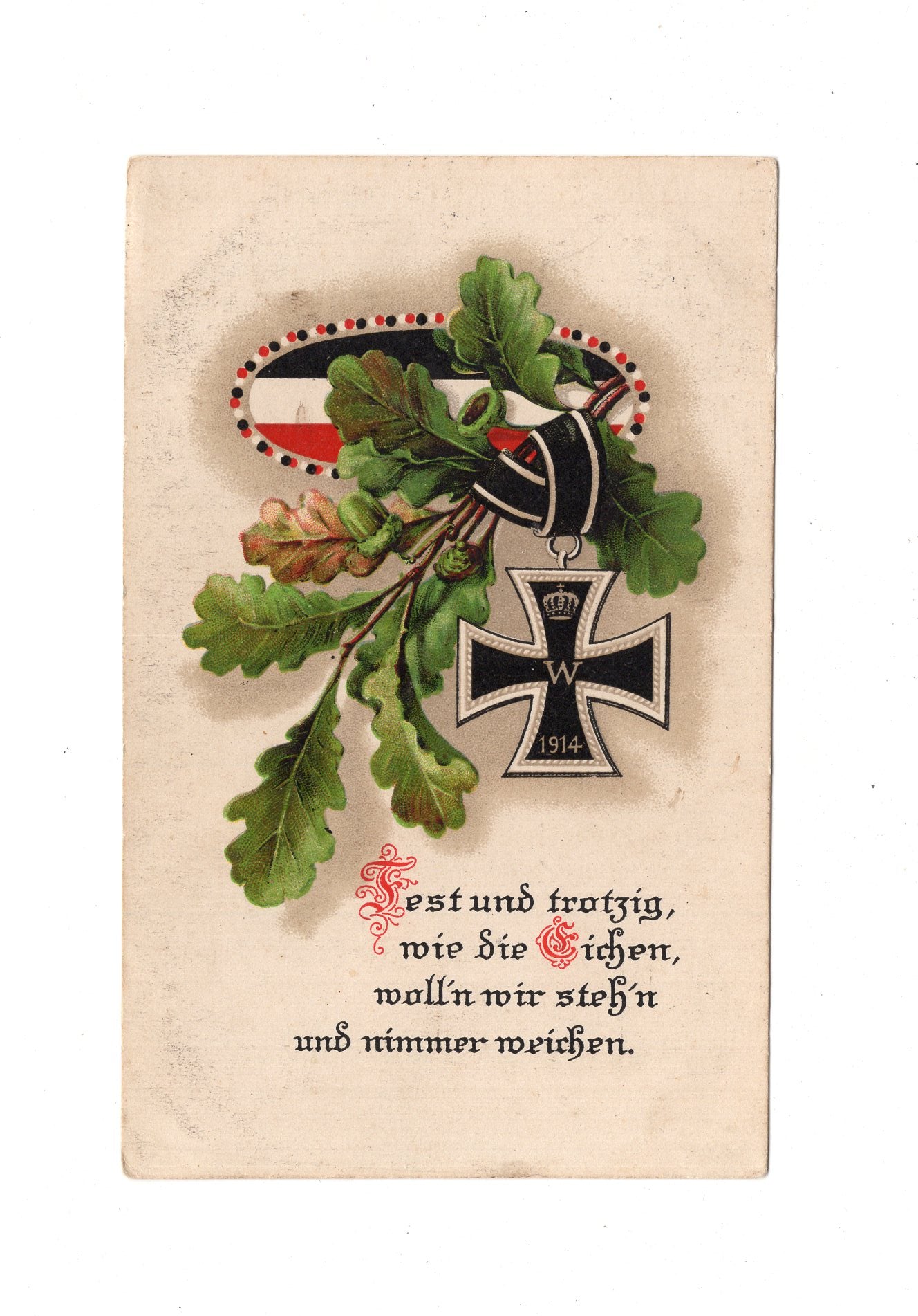Ansichtskarte / Feldpost / Patriotische Karte - Otterndorf 1916