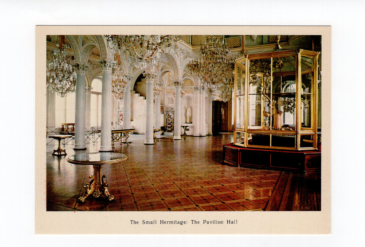 Ansichtskarte Leningrad / The Small Hermitage / Russland