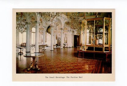 Ansichtskarte Leningrad / The Small Hermitage / Russland