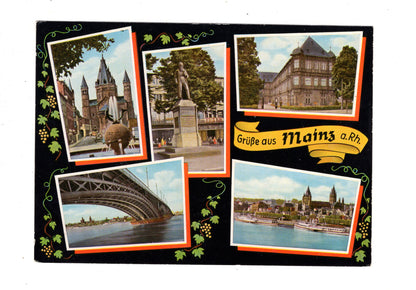 Ansichtskarte Mainz am Rhein / M1-64