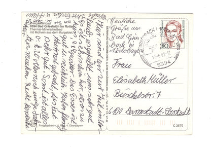 Ansichtskarte Bad Griesbach im Rottal