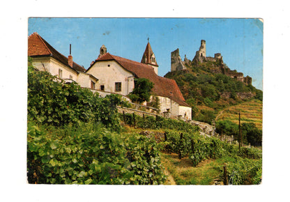 Ansichtskarte Senftenberg mit Wehrkirche und Ruine / Niederösterreich / Österreich