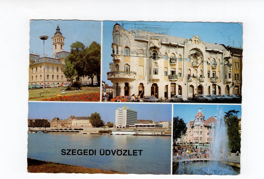 Ansichtskarte Szeged / Ungarn