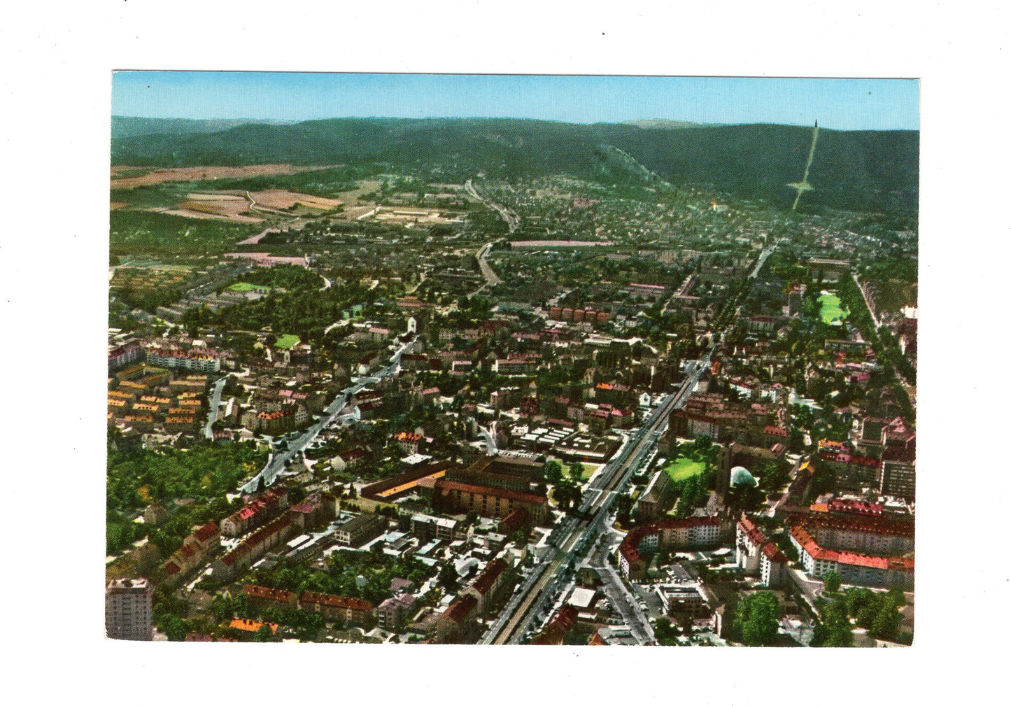 Ansichtskarte Kassel / Blick auf Wilhelmshöhe und Herkules