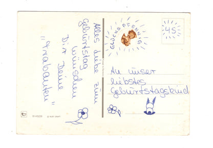 Ansichtskarte Glückwünsche / Glückwunsch zum Geburtstag / L1-57