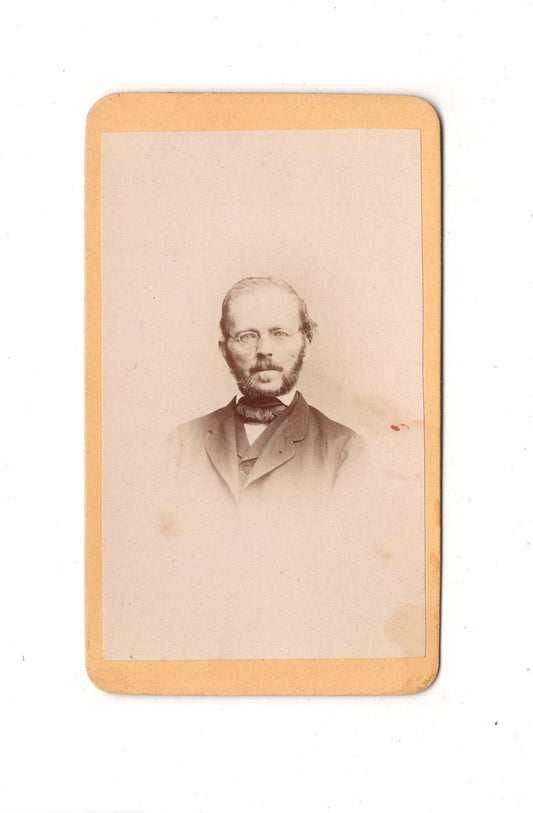 Fotografie Herrenportrait - Augsburg 1860er / CDV C1-22
