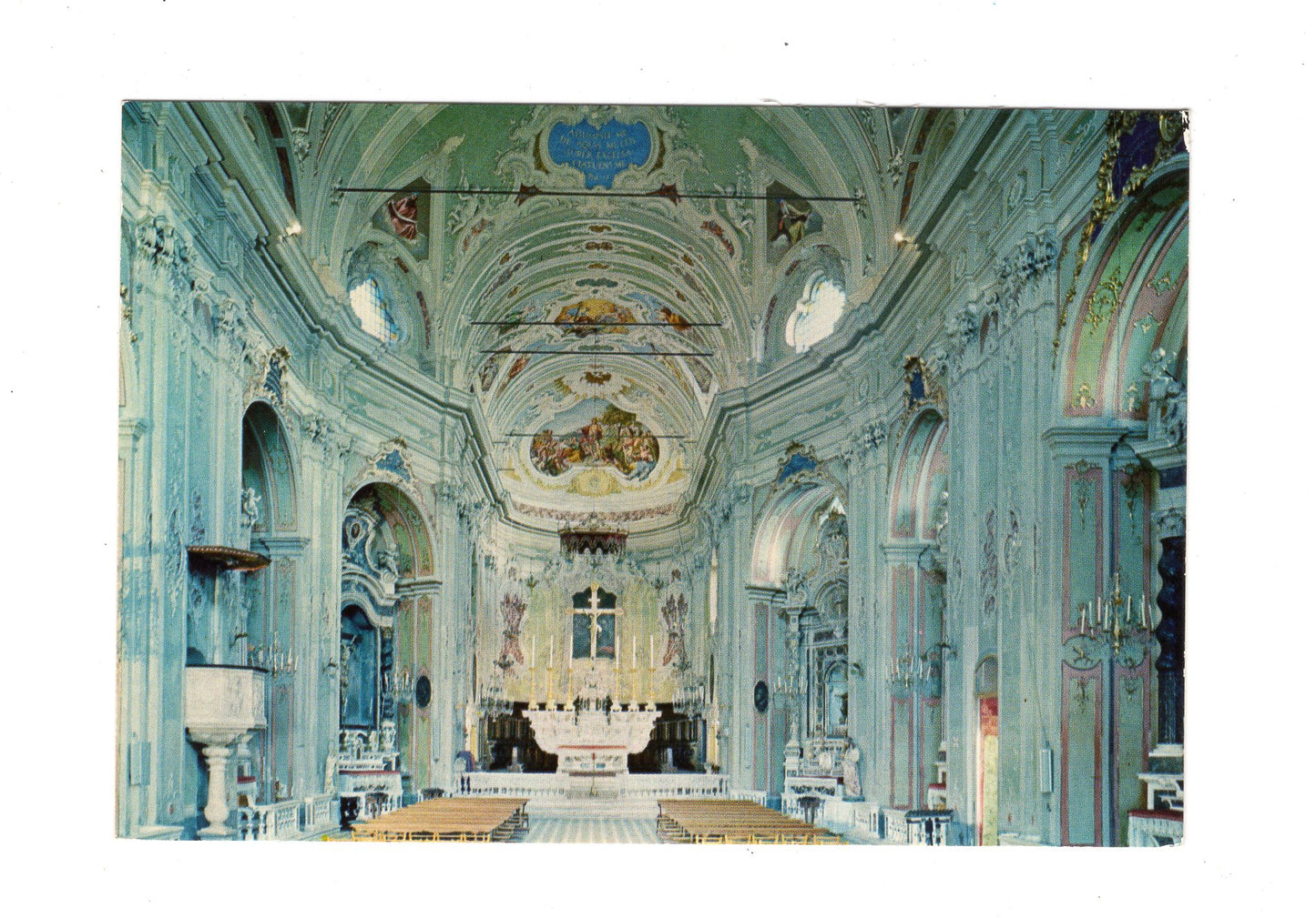 Ansichtskarte Cervo Ligure / Cattedrale S. Giovanni Battista / Italien