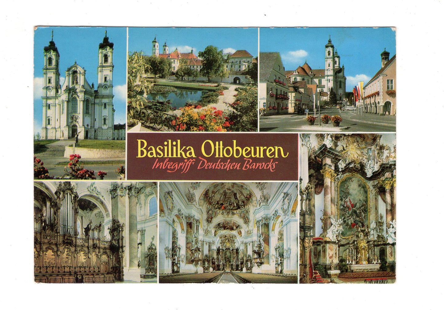 Ansichtskarte Basilika Ottobeuren im Allgäu / H1-56