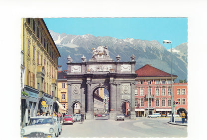 Ansichtskarte Innsbruck / Triumpfpforte / Tirol / Österreich