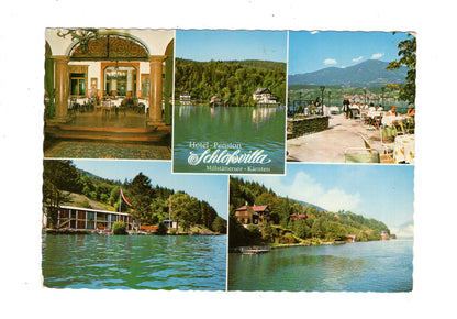 Ansichtskarte Hotel Pension Schlossvilla / Millstätter See / Kärnten / Österreich