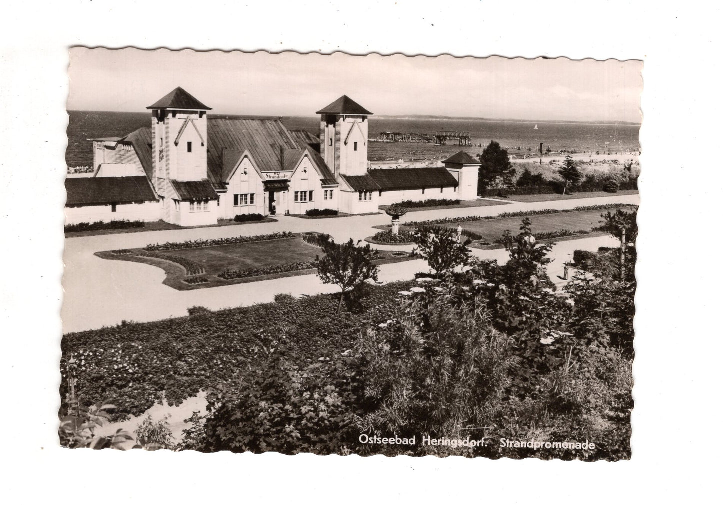 Ansichtskarte Ostseebad Heringsdorf / Strandpromenade / J1-67