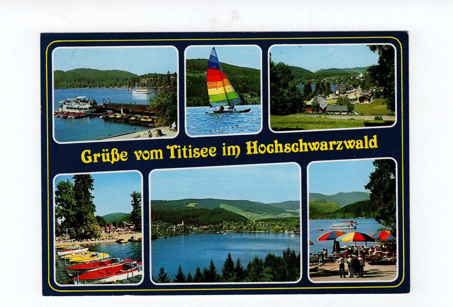 Ansichtskarte Titisee im Hochschwarzwald