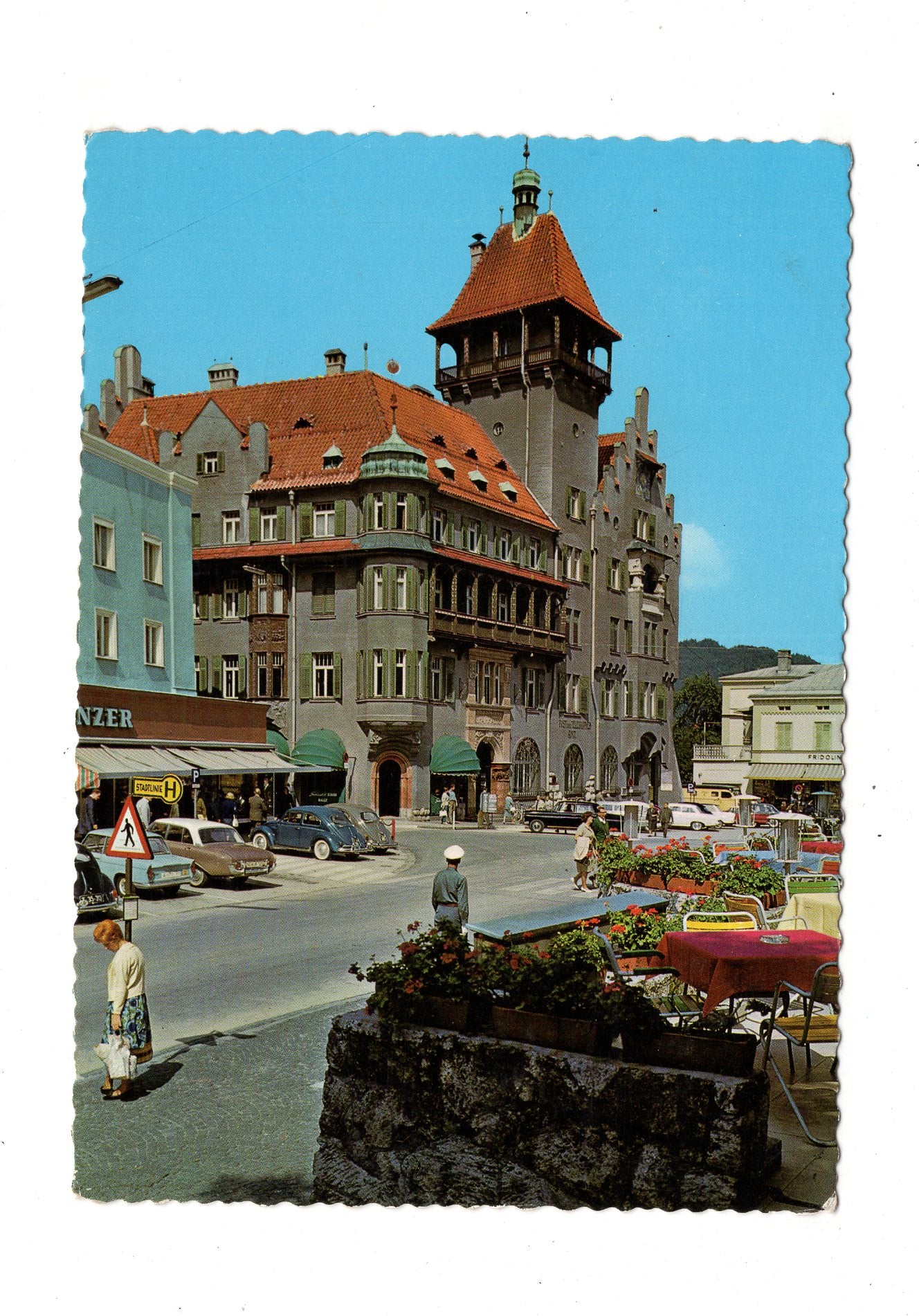 Ansichtskarte Kufstein / Oberer Stadtplatz / Tirol / Österreich