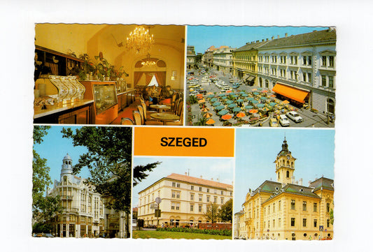 Ansichtskarte Szeged / Ungarn