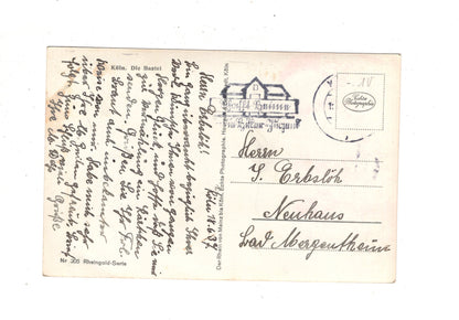 Ansichtskarte Köln am Rhein / Die Bastei / I1-68