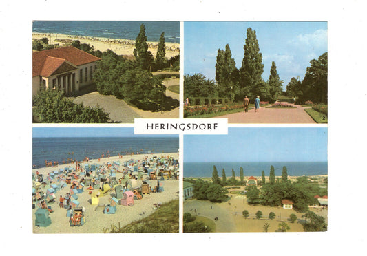 Ansichtskarte Heringsdorf / Kulturhaus / Kurpromenade +++ / L1-67