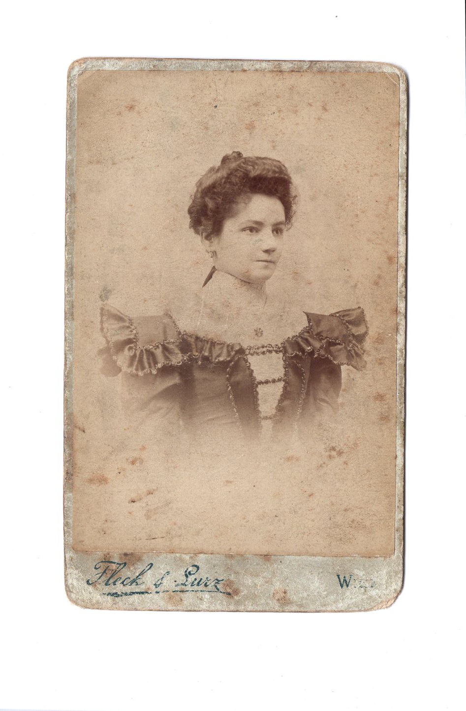 Fotografie Damenportrait - Wien 1890er