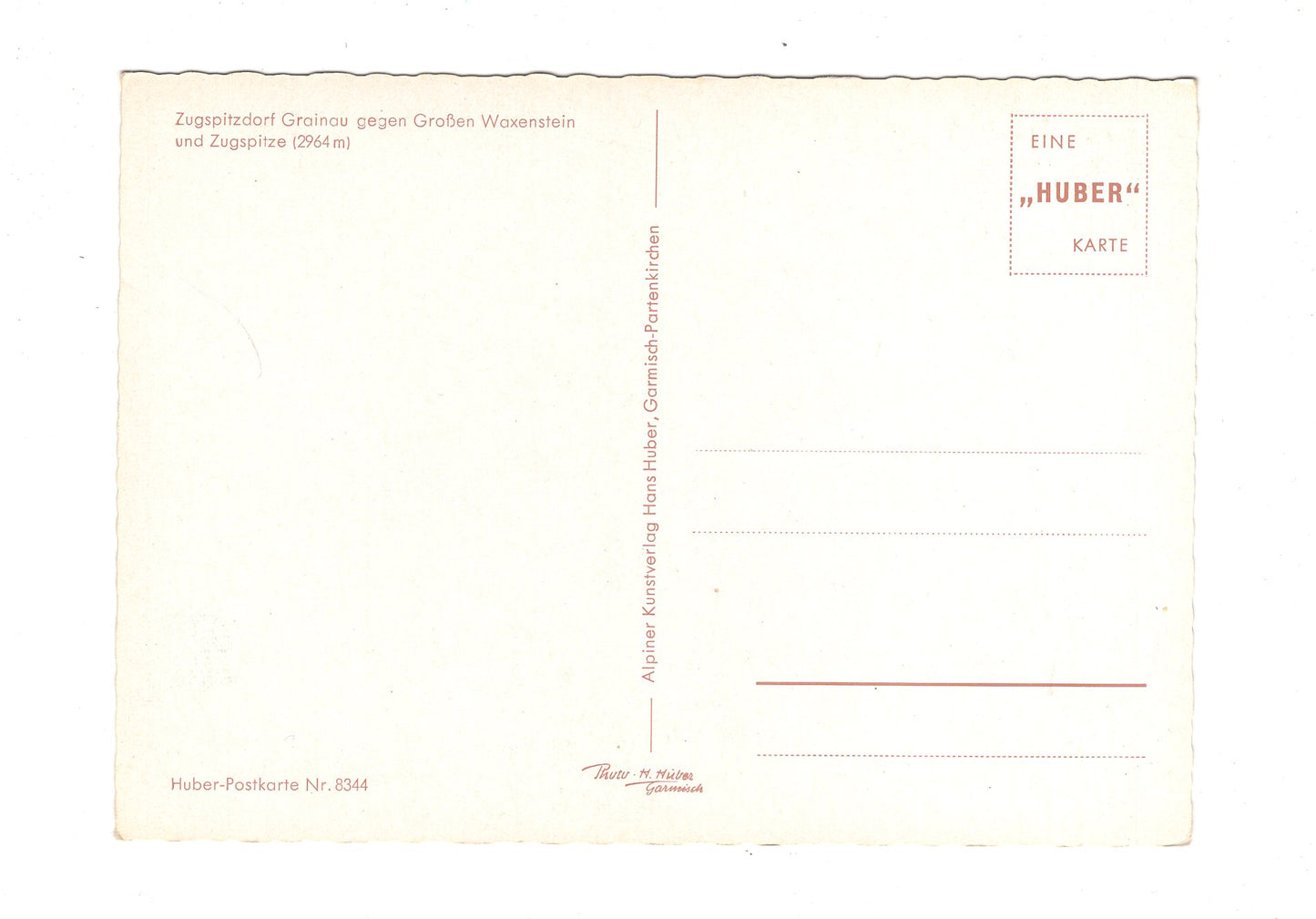 Ansichtskarte Zugspitzdorf Grainau / I1-52