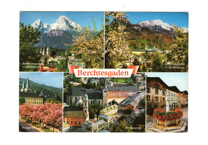 Ansichtskarte Berchtesgaden / Schlossplatz +++