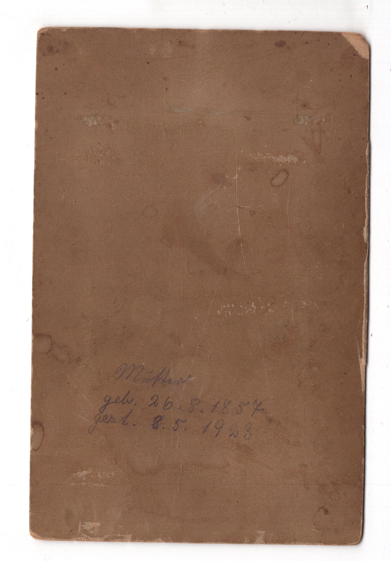 Fotografie Feine Dame - Hannover 1890er / CAB W-25