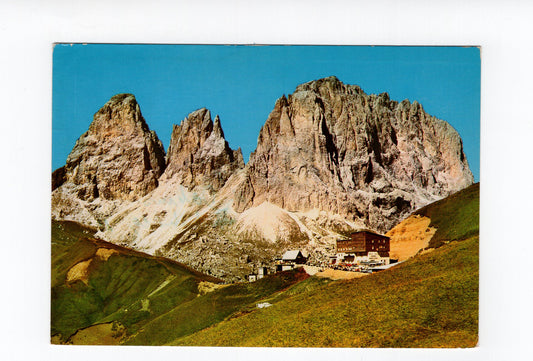 Ansichtskarte Dolomiten / Sellajoch / Hotel Maria Flora / Südtirol / Italien