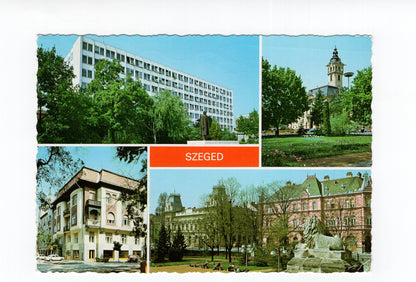Ansichtskarte Szeged / Ungarn