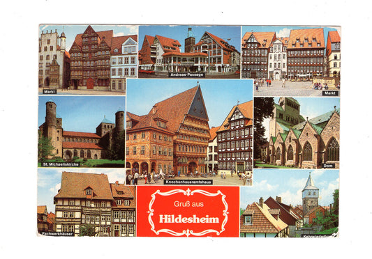 Ansichtskarte Hildesheim / Markt / Andreas-Passage +++