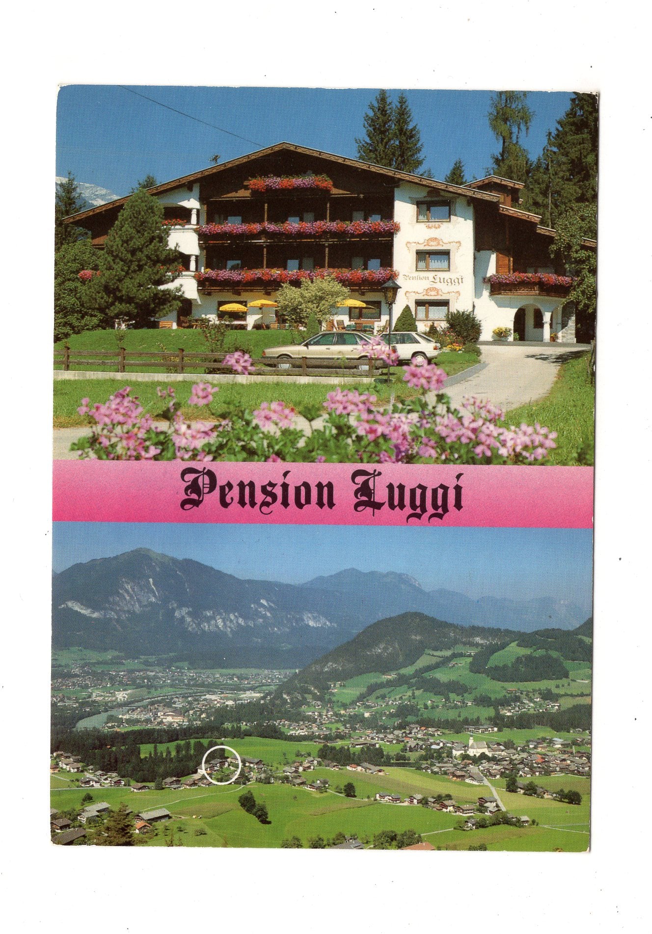 Ansichtskarte Pension Luggi / Reith / Alpbachtal / Österreich