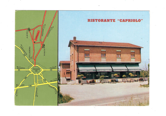 Ansichtskarte Ristorante Capriolo / Reggio Emilia / Italien