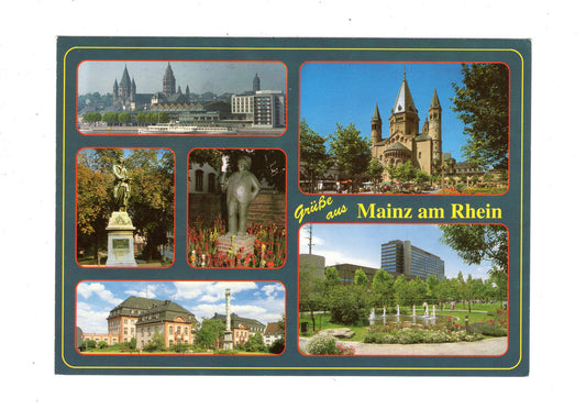 Ansichtskarte Mainz am Rhein / Dom / ZDF +++ / M1-64