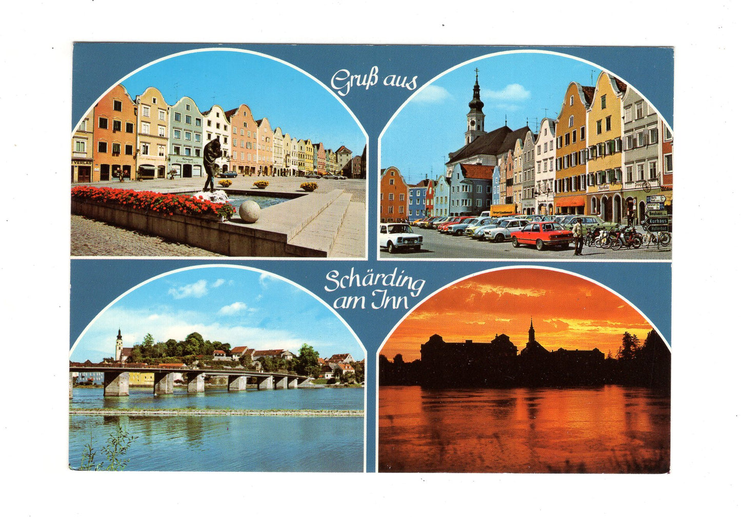 Ansichtskarte Schärding am Inn / Österreich