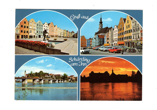 Ansichtskarte Schärding am Inn / Österreich