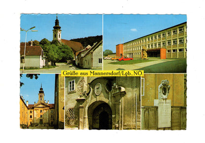Ansichtskarte Mannersdorf / Niederösterreich / Österreich