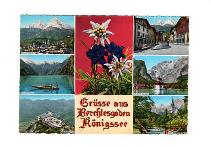 Ansichtskarte Berchtesgaden / Malerwinkel / Kehlsteinhaus +++