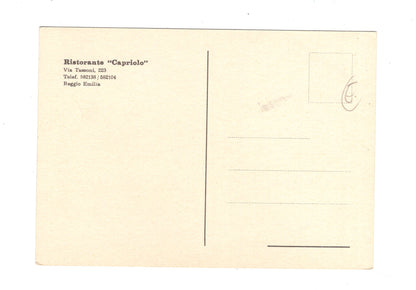 Ansichtskarte Ristorante Capriolo / Reggio Emilia / Italien