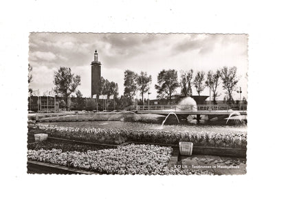 Ansichtskarte Köln am Rhein / Tanzbrunnen im Messegelände / I1-68