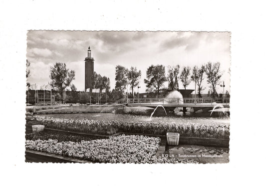 Ansichtskarte Köln am Rhein / Tanzbrunnen im Messegelände / I1-68