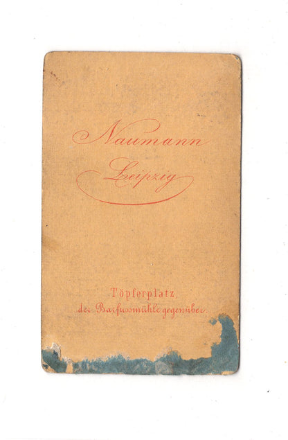 Fotografie Damenportrait - Leipzig 1870er / CDV C1-04