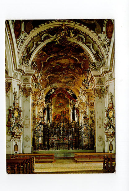 Ansichtskarte Stiftskirche Einsiedeln / Schweiz