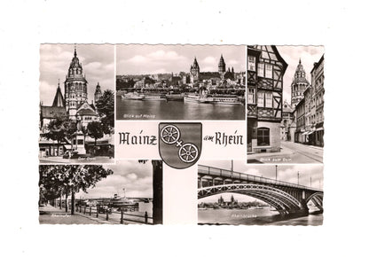 Ansichtskarte Mainz am Rhein / Rheinbrücke +++ / M1-64